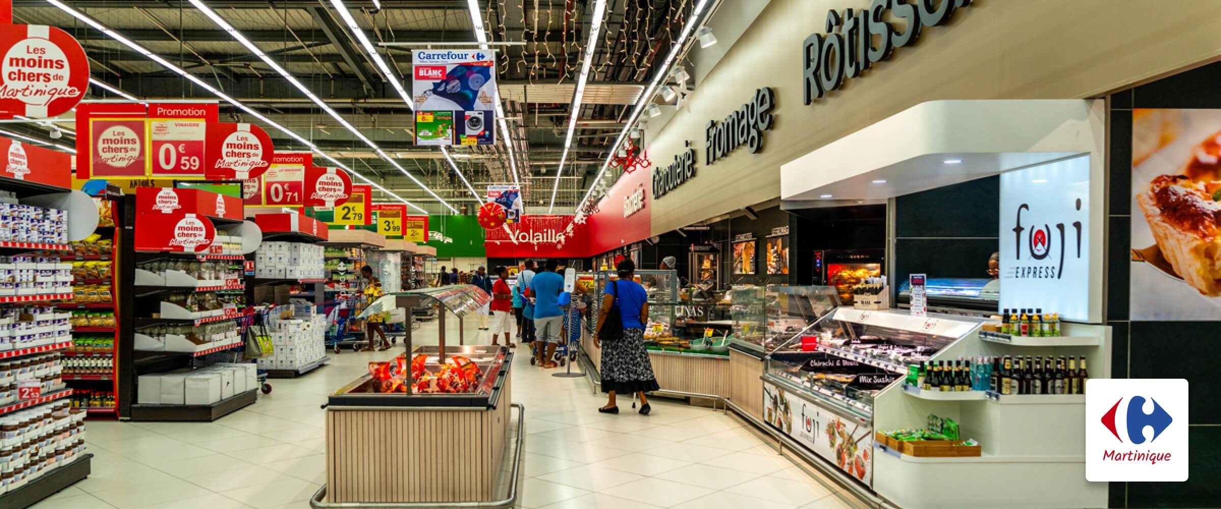 Carrefour Génipa en Martinique